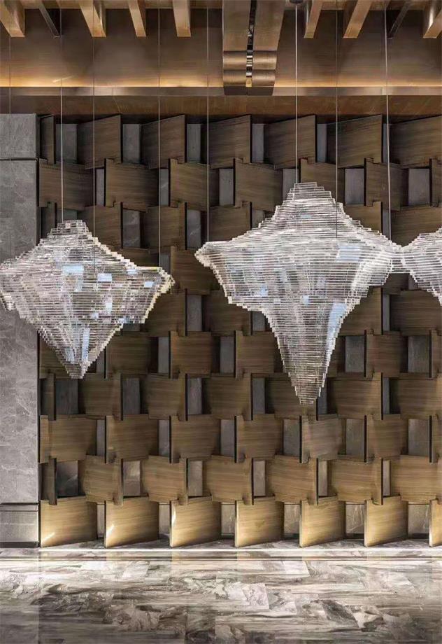 Hotel custom lighting 